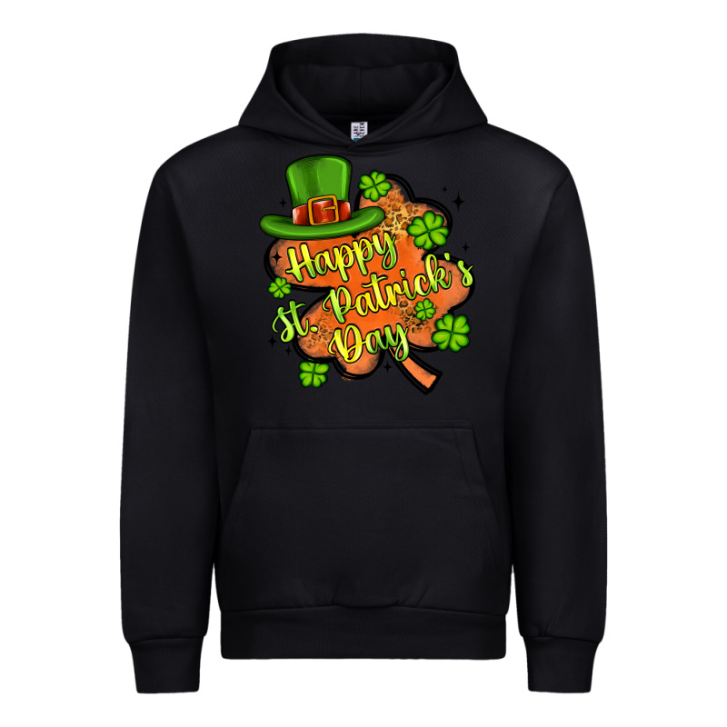 Happy St Patrick S Day Shamrock Urban Hoodie by Artiststas | Teevron