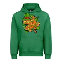 Emerald happy st patrick s day shamrock Urban Hoodie - Artiststas