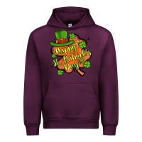 Mauve Wine happy st patrick s day shamrock Urban Hoodie - Artiststas