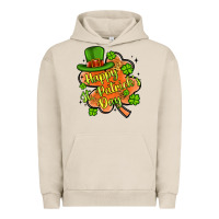 Pigment French Oak happy st patrick s day shamrock Urban Hoodie - Artiststas