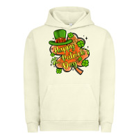 Pigment Pistachio happy st patrick s day shamrock Urban Hoodie - Artiststas