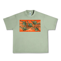 Oil Green dinosaur brontosaurus sippy cup Urban Heavy Tee - Artiststas