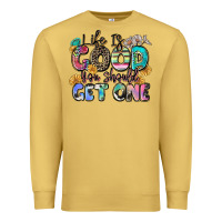 Antique Gold life is good you should get one Premium Sweatshirt - Zillion Design Studio