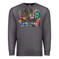 Charcoal Heather life is good you should get one Premium Sweatshirt - Zillion Design Studio