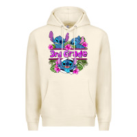 Tofu preview flower stitch 3rd grade Premium Hoodie - AdoDesignShop