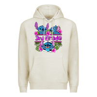Oatmeal Heather preview flower stitch 3rd grade Premium Hoodie - AdoDesignShop