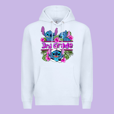 Preview Flower Stitch 3rd Grade Premium Hoodie Designed By Adodesignshop