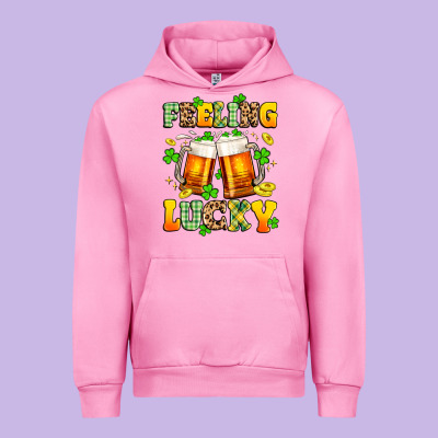 Feeling Lucky Urban Hoodie Designed By Artiststas