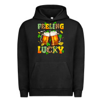 Pigment Black feeling lucky Urban Hoodie - Artiststas
