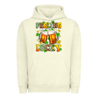 Pigment Pistachio feeling lucky Urban Hoodie - Artiststas