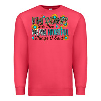 Cardinal i'm sorry for the mean hurtful things i said Premium Sweatshirt - Zillion Design Studio