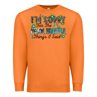 Carrot i'm sorry for the mean hurtful things i said Premium Sweatshirt - Zillion Design Studio