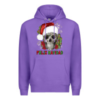 Feliz Navidad Skull Cactus Premium Hoodie | Teevron