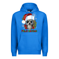True Royal feliz navidad skull cactus Premium Hoodie - JahusDesignShop