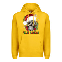 Lemon feliz navidad skull cactus Premium Hoodie - JahusDesignShop