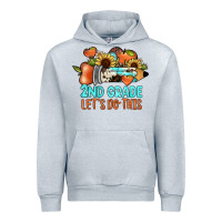 Heather Grey 2nd grade let s do this Urban Hoodie - JahusDesignShop