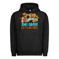 Pigment Black 2nd grade let s do this Urban Hoodie - JahusDesignShop