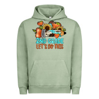 Pigment Oil Green 2nd grade let s do this Urban Hoodie - JahusDesignShop