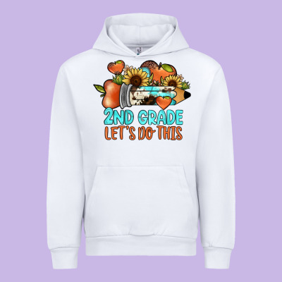 2nd Grade Let S Do This Urban Hoodie Designed By Jahusdesignshop