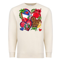 Sandshell dominican republic  hearts Premium Sweatshirt - texasbilliewilder