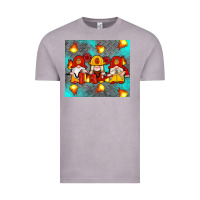 Vintage Zinc firefighter gnomes Vintage Tee - Artiststas
