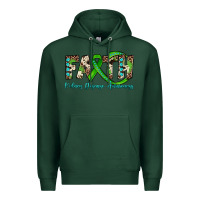 Sports Green faith kidney disease awareness Premium Hoodie - JahusDesignShop