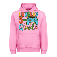 Fuchsia Pink leveled 3rd grade Urban Hoodie - JahusDesignShop