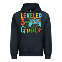Navy leveled 3rd grade Urban Hoodie - JahusDesignShop