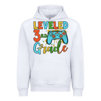 White leveled 3rd grade Urban Hoodie - JahusDesignShop