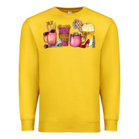 Lemon boss lady coffee cups with money Premium Sweatshirt - texasbilliewilder