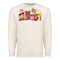 Sandshell boss lady coffee cups with money Premium Sweatshirt - texasbilliewilder