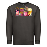 Smoke boss lady coffee cups with money Premium Sweatshirt - texasbilliewilder