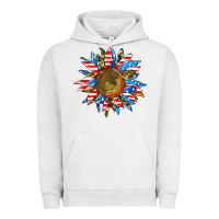 Pigment Lunar Rock sunflower front Urban Hoodie - AdoDesignShop