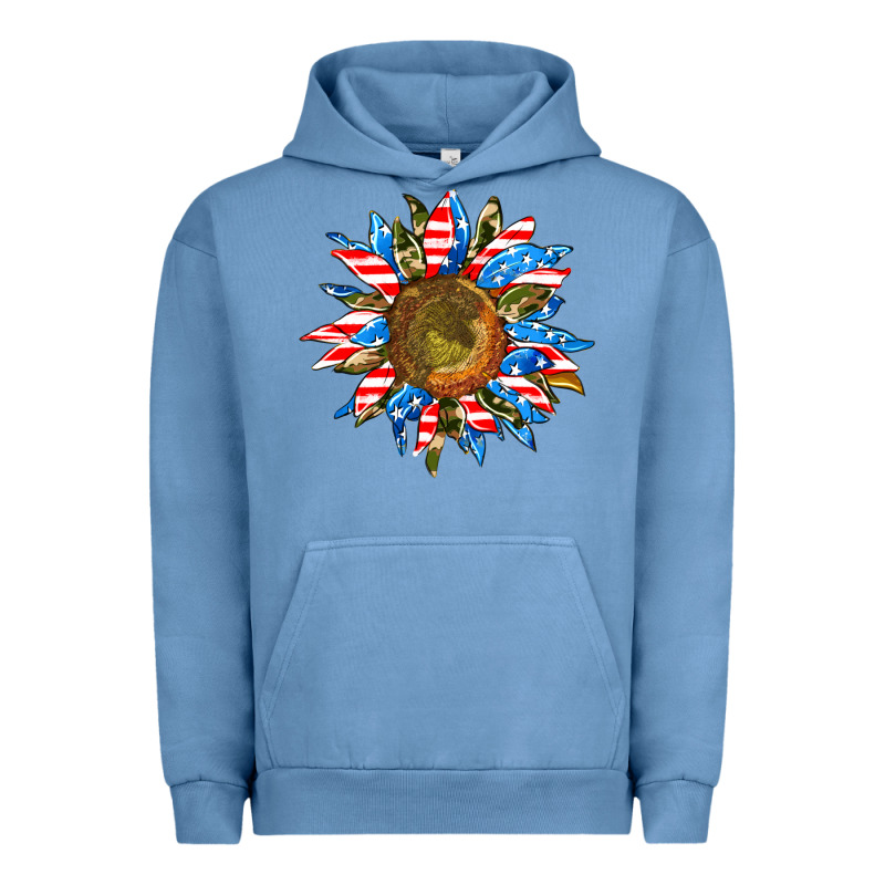 Sunflower Front Urban Hoodie by AdoDesignShop | Teevron
