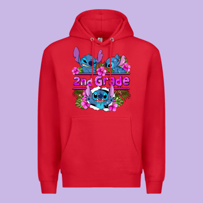 Preview Flower Stitch 2nd Grade Premium Hoodie Designed By Adodesignshop