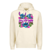 Tofu preview flower stitch 2nd grade Premium Hoodie - AdoDesignShop