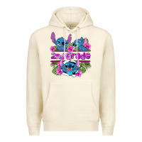 Sandshell preview flower stitch 2nd grade Premium Hoodie - AdoDesignShop