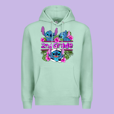 Preview Flower Stitch 2nd Grade Premium Hoodie Designed By Adodesignshop
