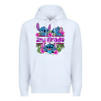 White preview flower stitch 2nd grade Premium Hoodie - AdoDesignShop