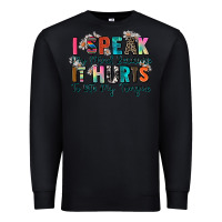 Black i speak my mind because it hurts to bite my tongue Premium Sweatshirt - Zillion Design Studio