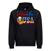 Black party in the usa Urban Hoodie - AdoDesignShop