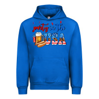 Cobalt party in the usa Urban Hoodie - AdoDesignShop