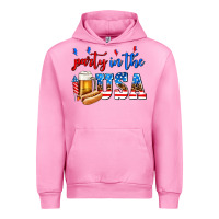 Fuchsia Pink party in the usa Urban Hoodie - AdoDesignShop