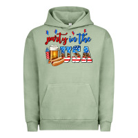 Pigment Oil Green party in the usa Urban Hoodie - AdoDesignShop
