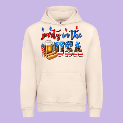 Party In The Usa Urban Hoodie Designed By Adodesignshop
