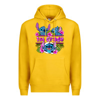 Lemon preview flower stitch 1st grade Premium Hoodie - AdoDesignShop