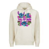 Oatmeal Heather preview flower stitch 1st grade Premium Hoodie - AdoDesignShop