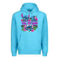 Ocean Blue preview flower stitch 1st grade Premium Hoodie - AdoDesignShop
