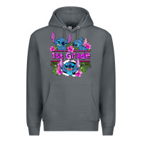 Rock preview flower stitch 1st grade Premium Hoodie - AdoDesignShop