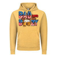 Vintage Mustard bad and boozy usa Vintage Hoodie - AdoDesignShop
